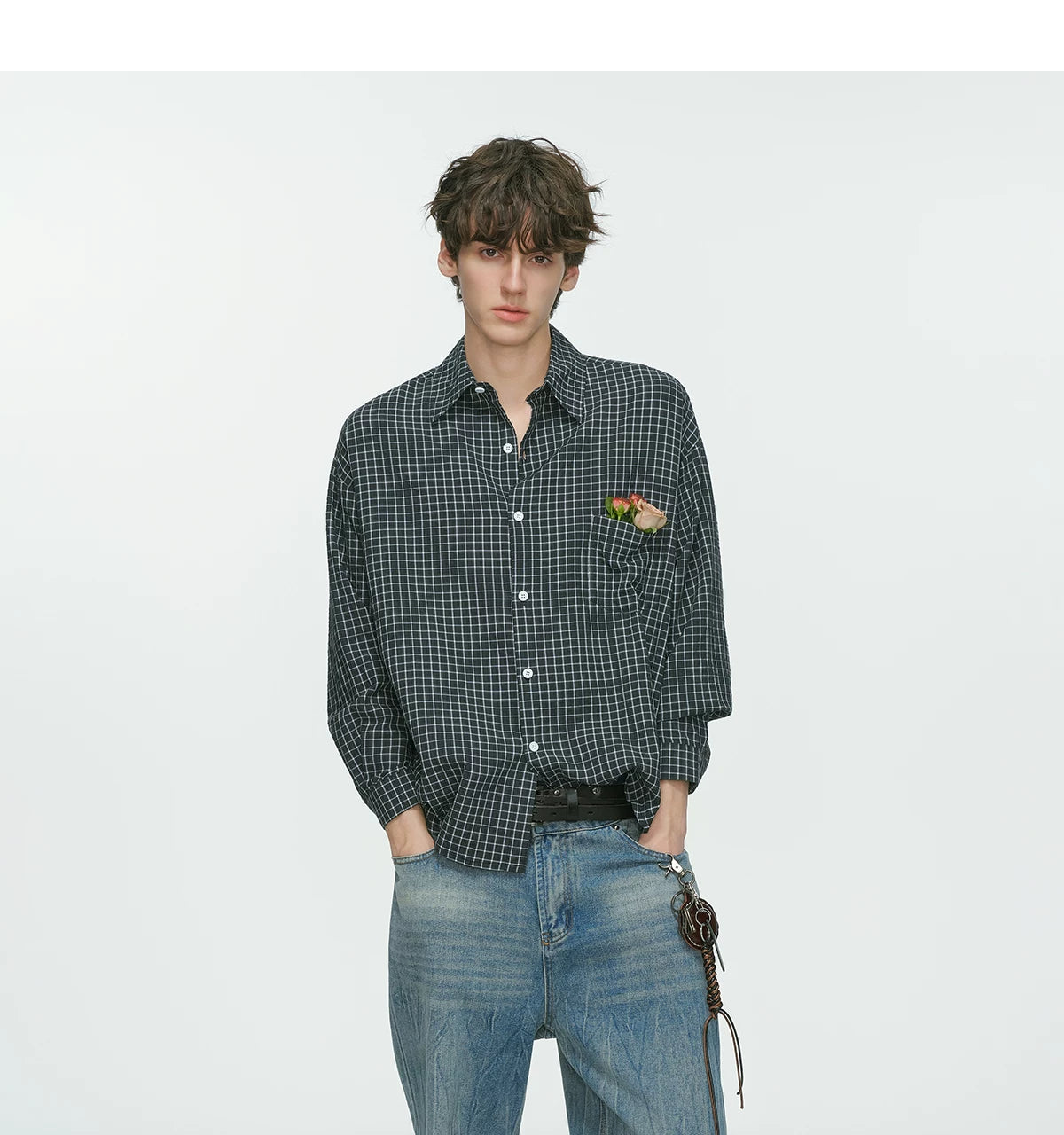 Metro Grid Relax Fit Shirt