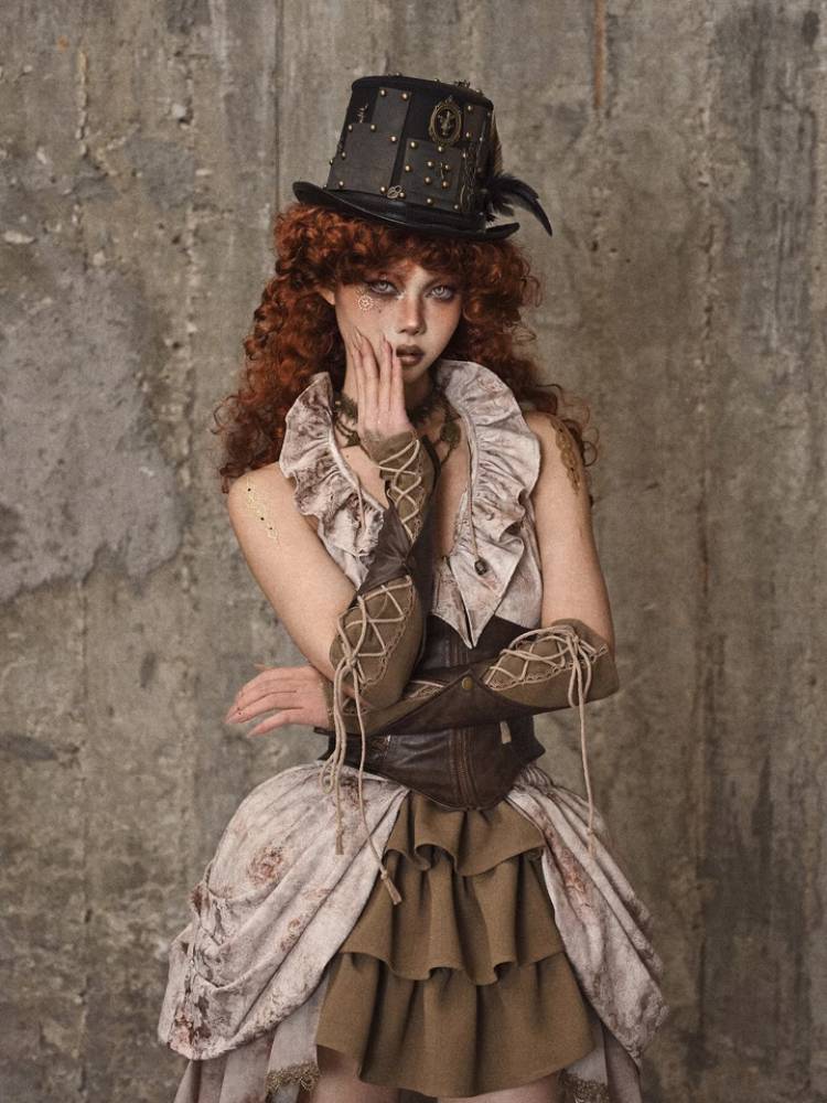 Manga de encaje vintage