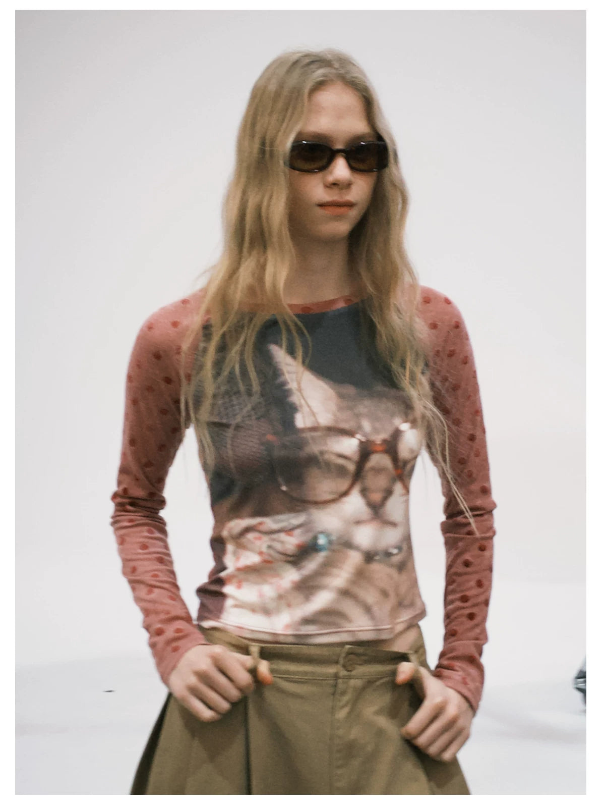 Studio Whiskers Retro Mesh Tees