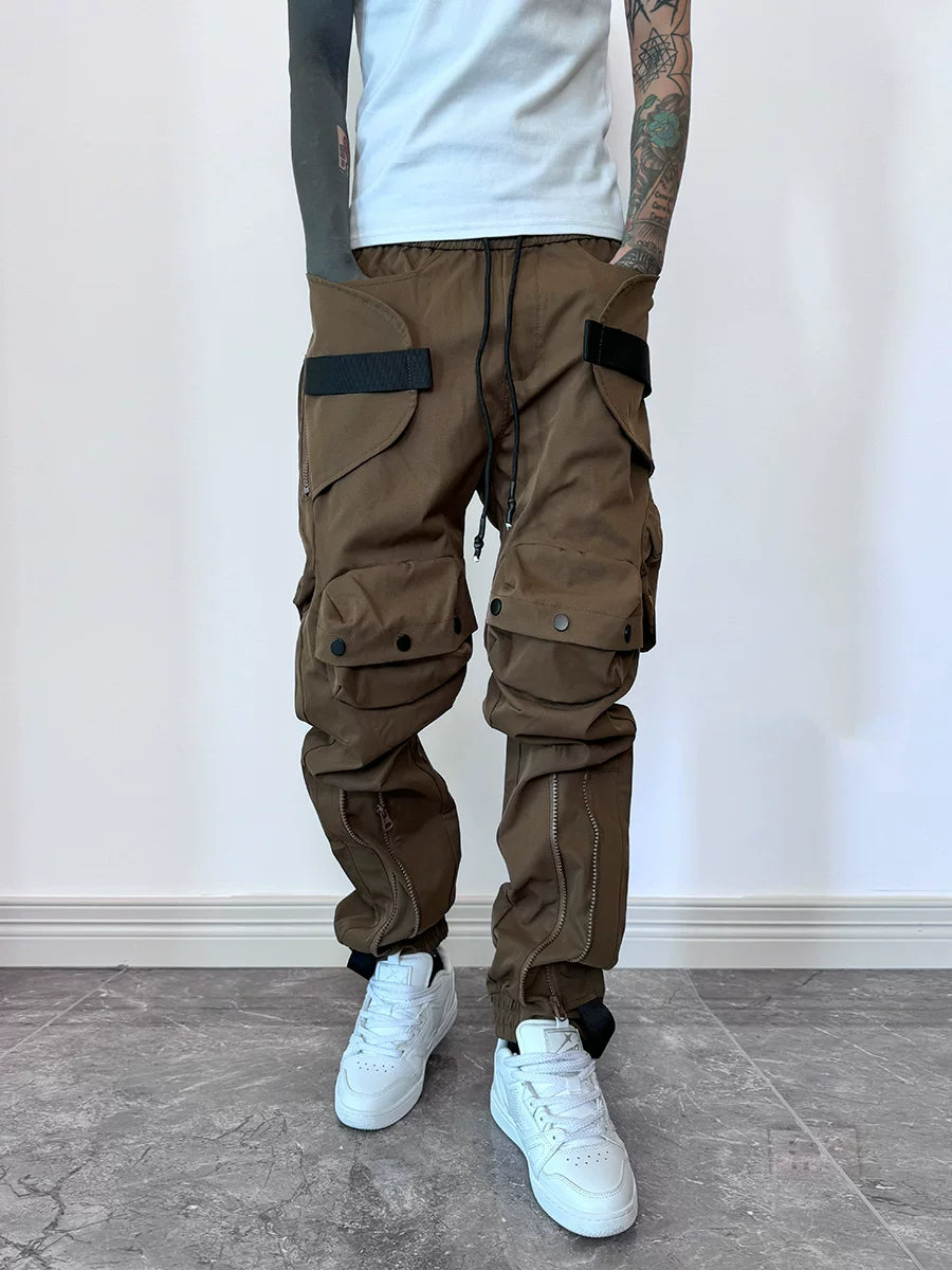 Circuit Zip Tech Cargo Joggers