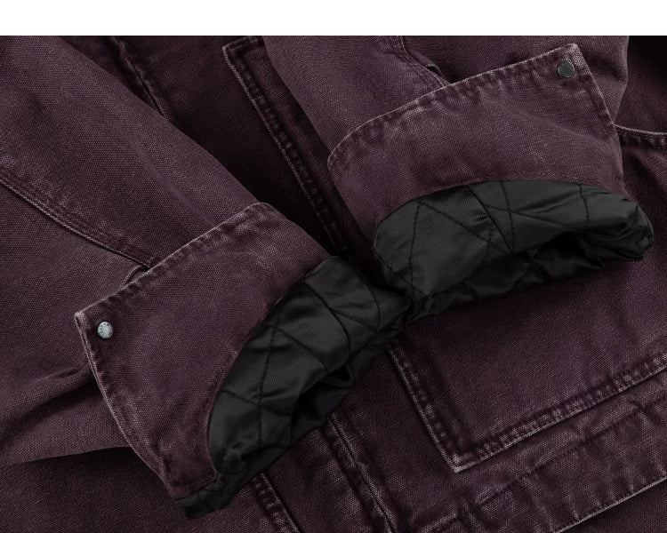 Two-Tone Quarry Collar Work Jacket