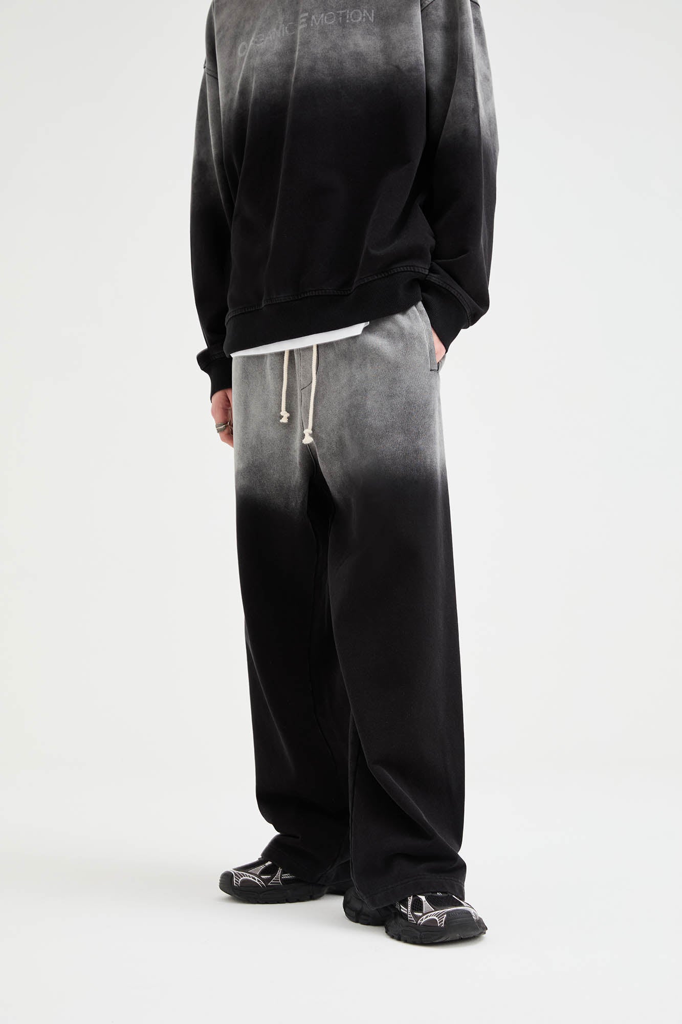 타이 다이 드로스트링 스웨트 팬츠