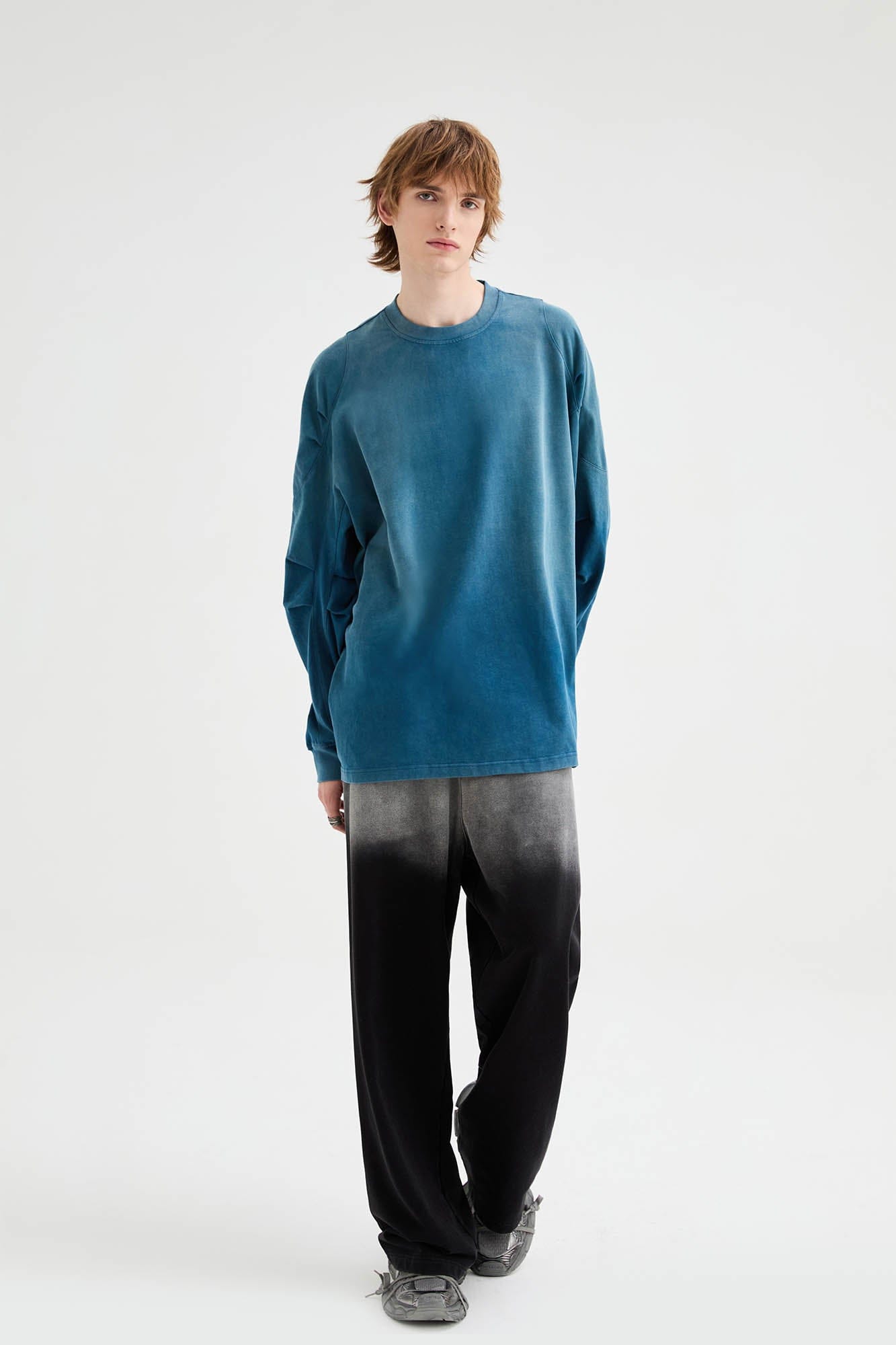 타이 다이 드로스트링 스웨트 팬츠