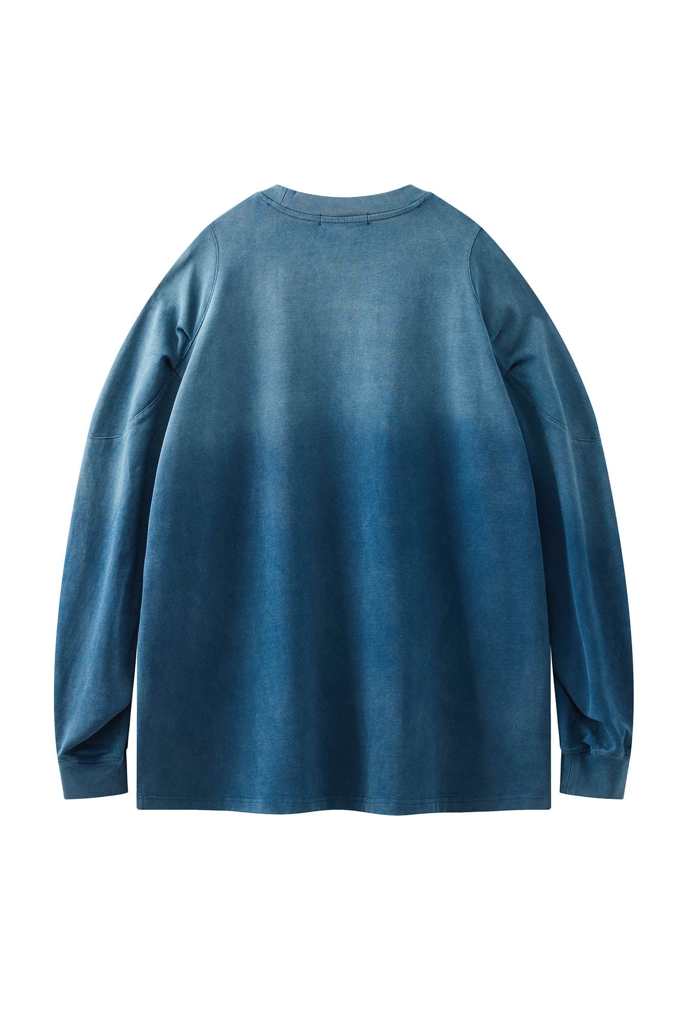 Sweat-shirt de dégradé de lavage vintage