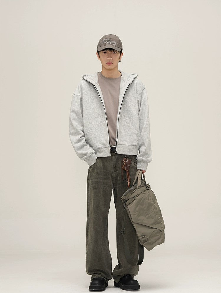 Ultimate Ease Oversized Zipper Hoodie - chiclara