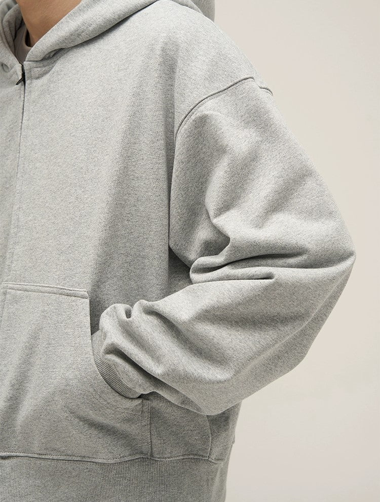 Ultimate Ease Oversized Zipper Hoodie - chiclara
