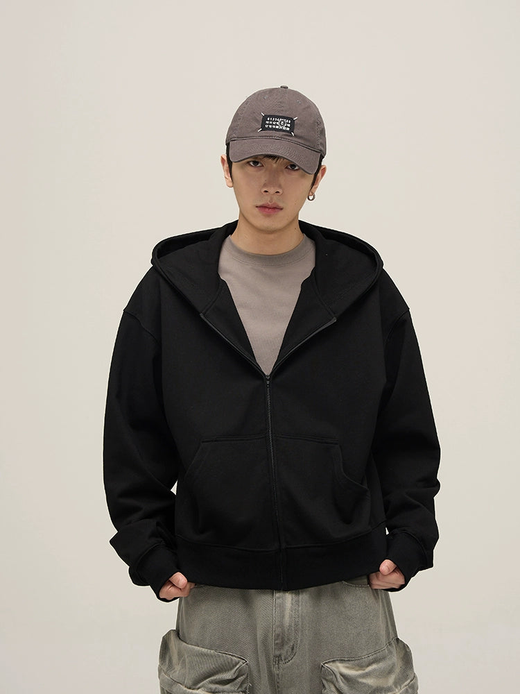 Ultimate Ease Oversized Zipper Hoodie - chiclara