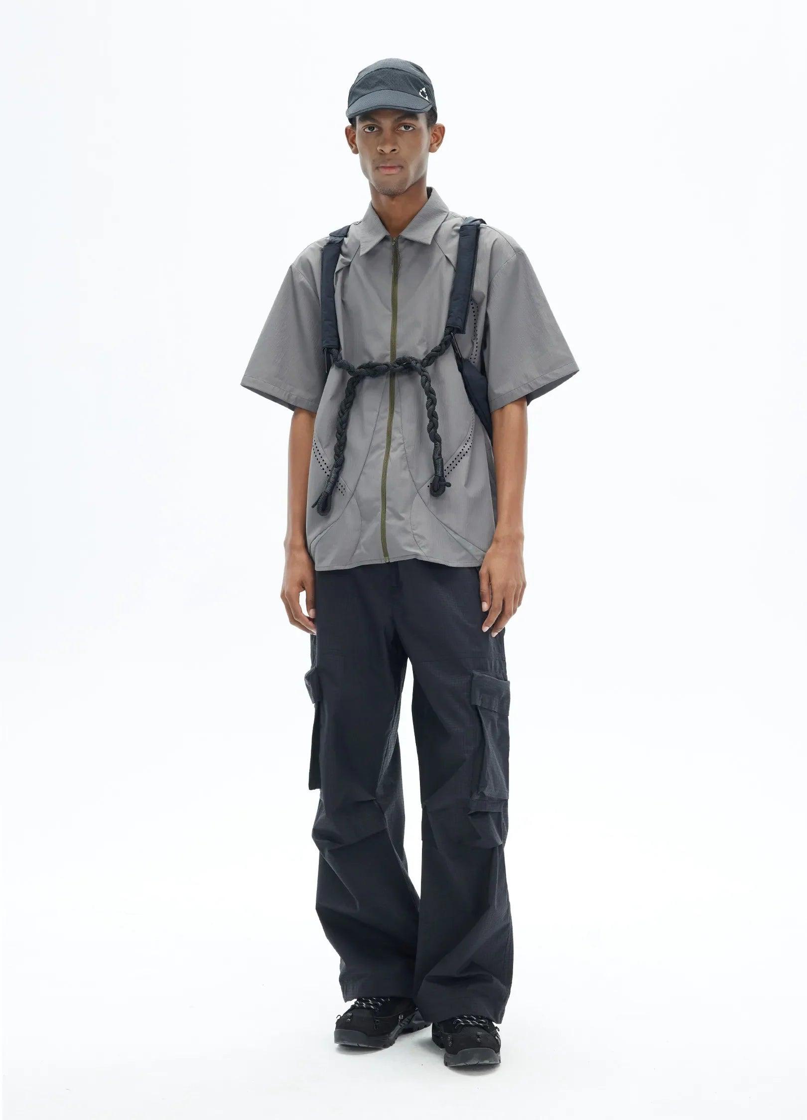 Tech-Pro Parachute-Style Backpack - chiclara