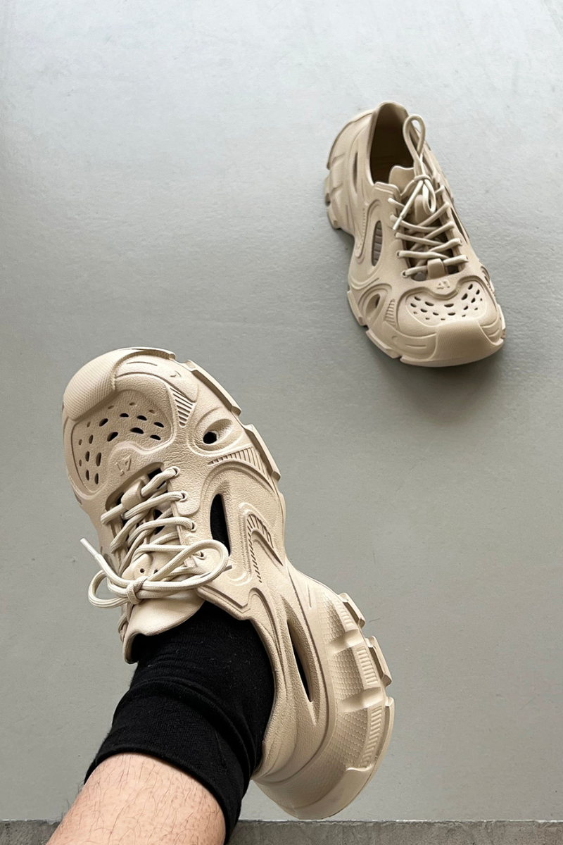 EVA Lace Up Technical Trail Sneakers