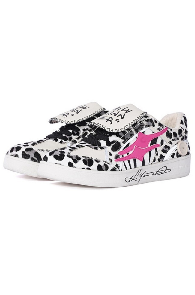 Animal Pattern Velcro Sneakers