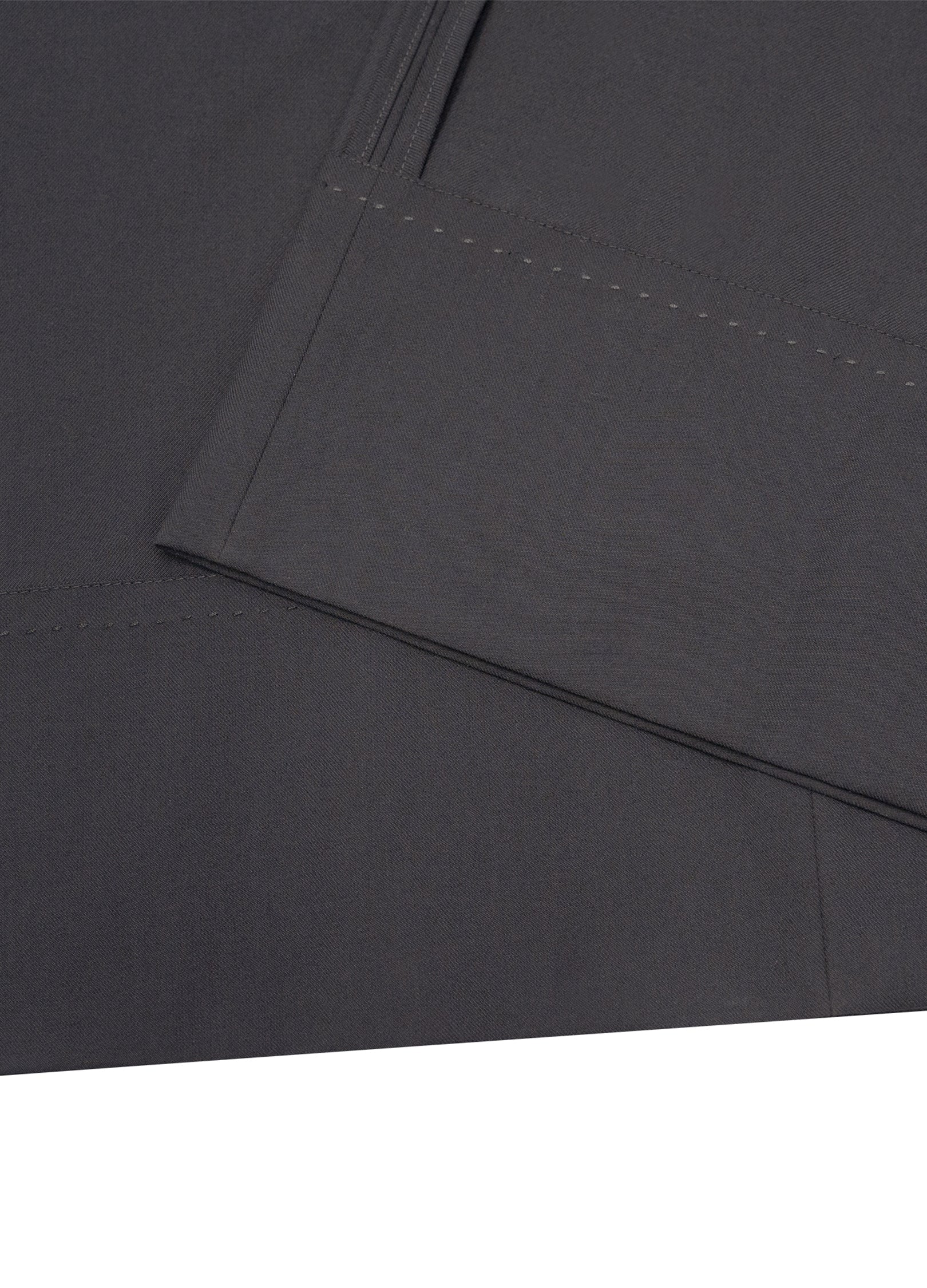 리버스 솔기 와이드 레그 팬츠