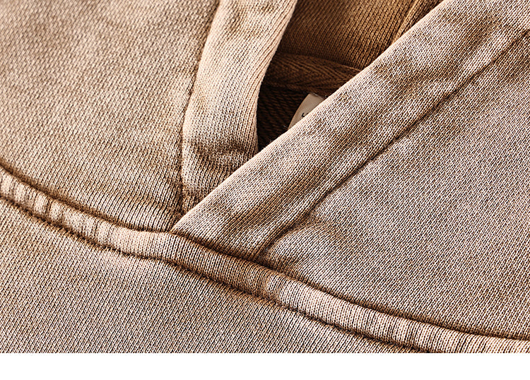 Ausgewaschener übergroßer Hoodie