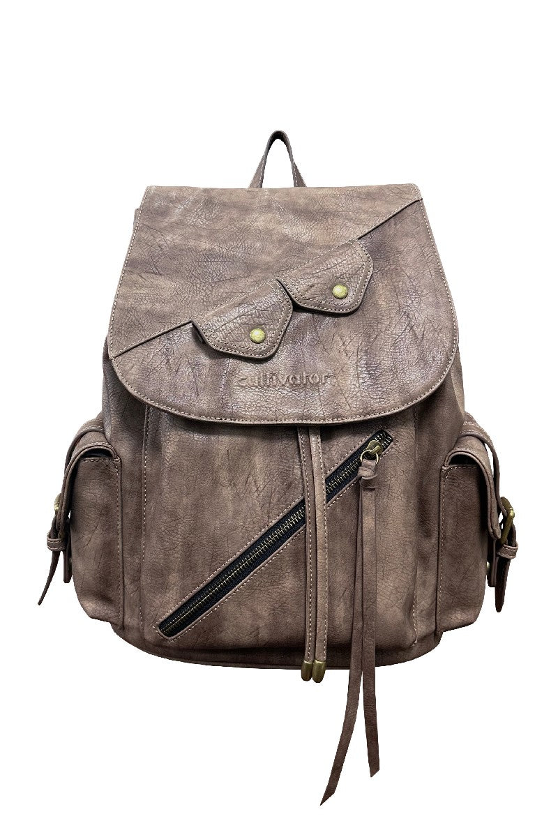 Retro Distressed Adventure Backpack