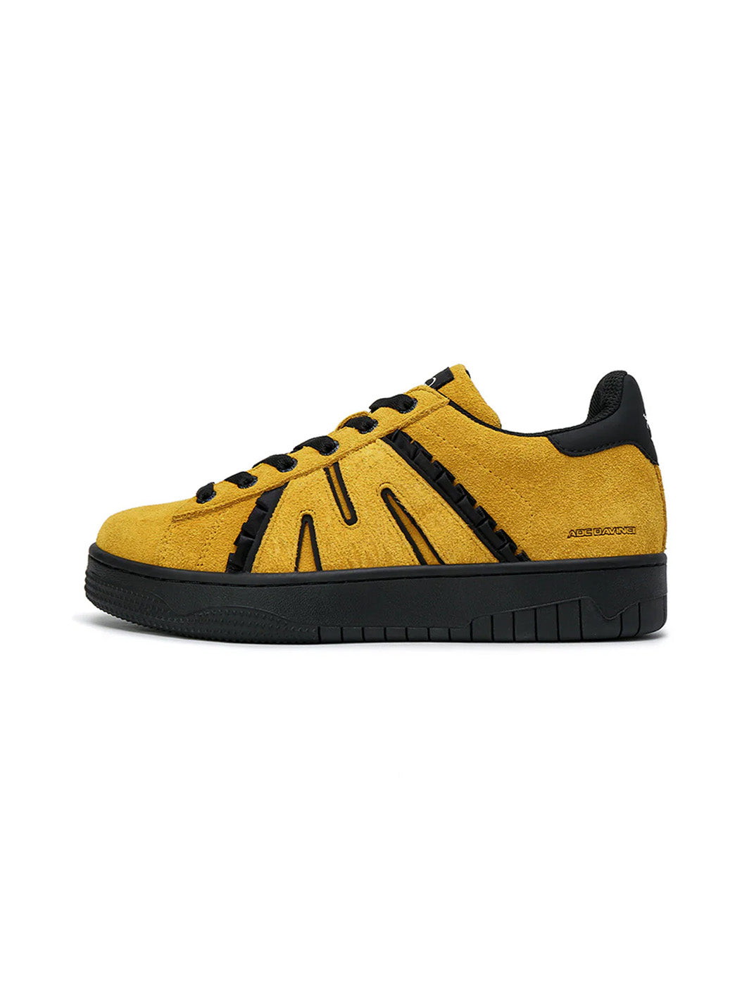 Suede Platform Sneakers with 3 Interchangeable Laces