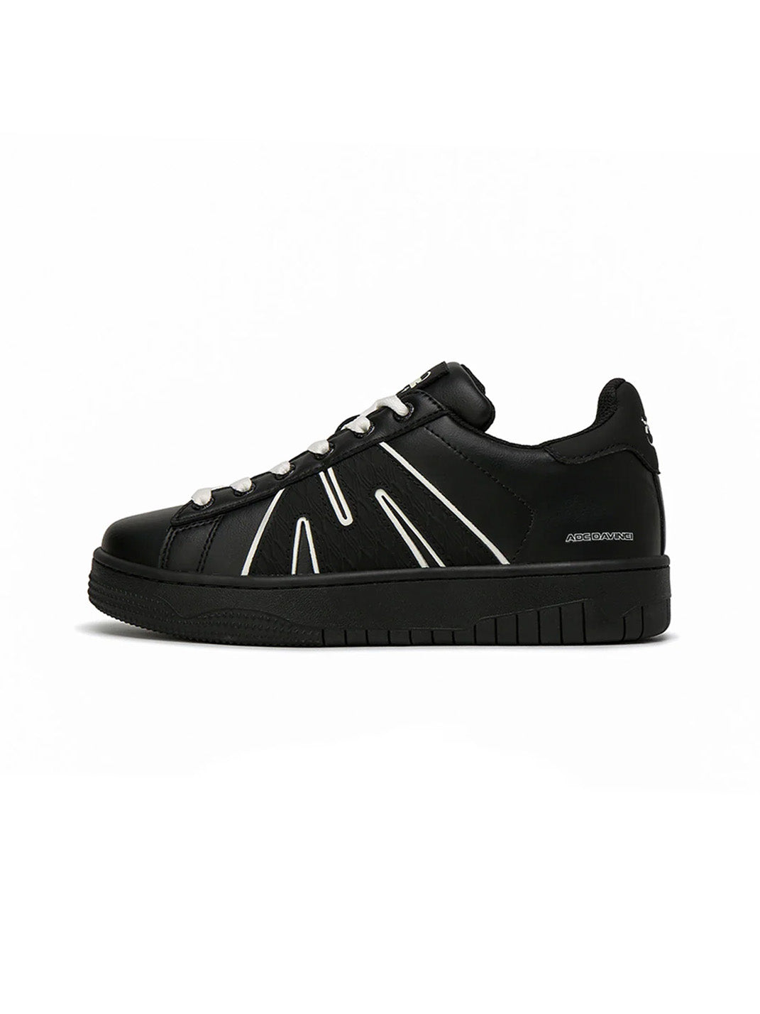Platform Sneakers with 3 Interchangeable Laces