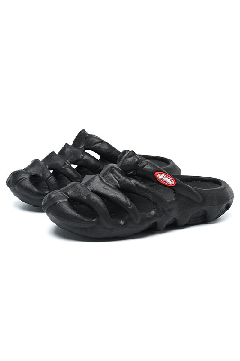 Hollow Out Comfort Slide Sandals