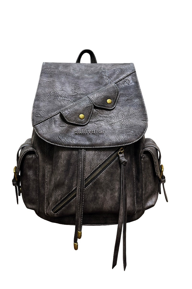 Retro Distressed Adventure Backpack