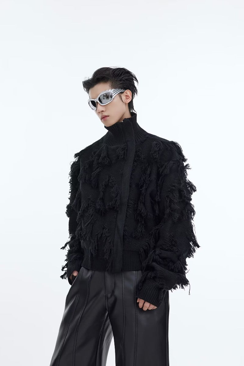 Turtleneck Knit Sweater - chiclara
