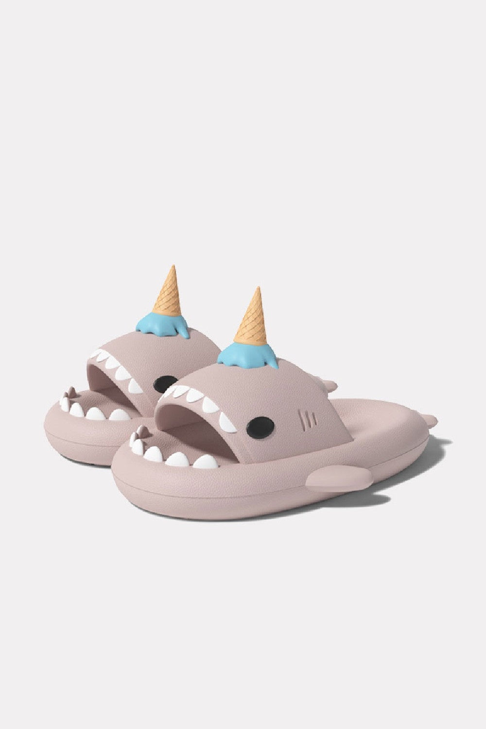 Ice Cream Shark Slippers