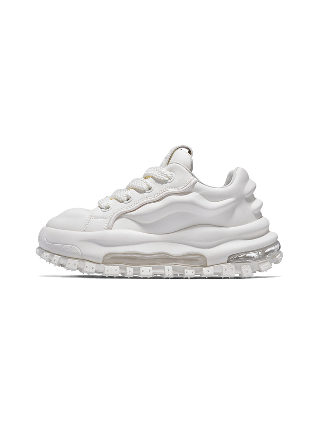 Black Water-Walk Chunky Sneakers