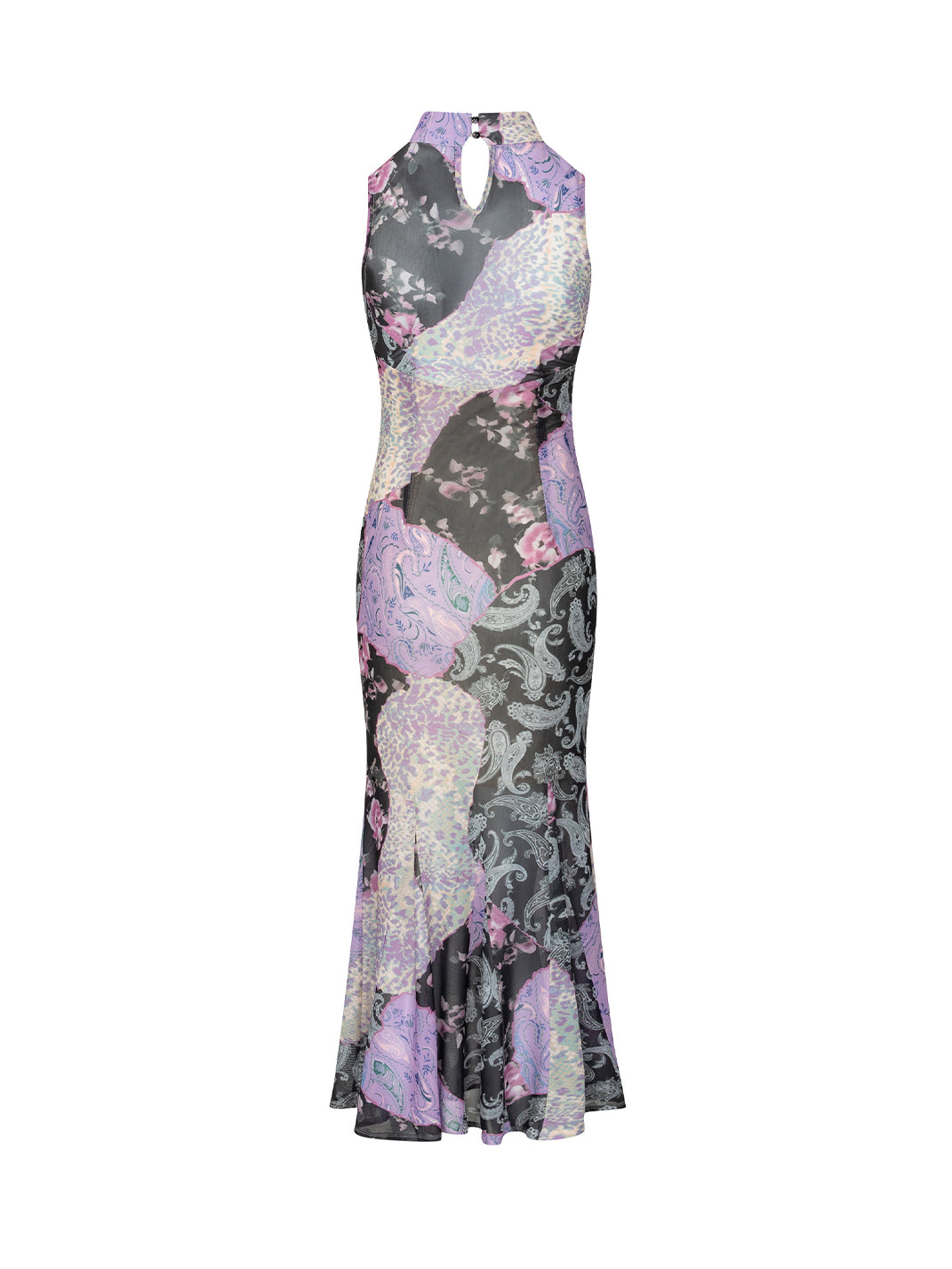 Stretch Mermaid Cheongsam Dress