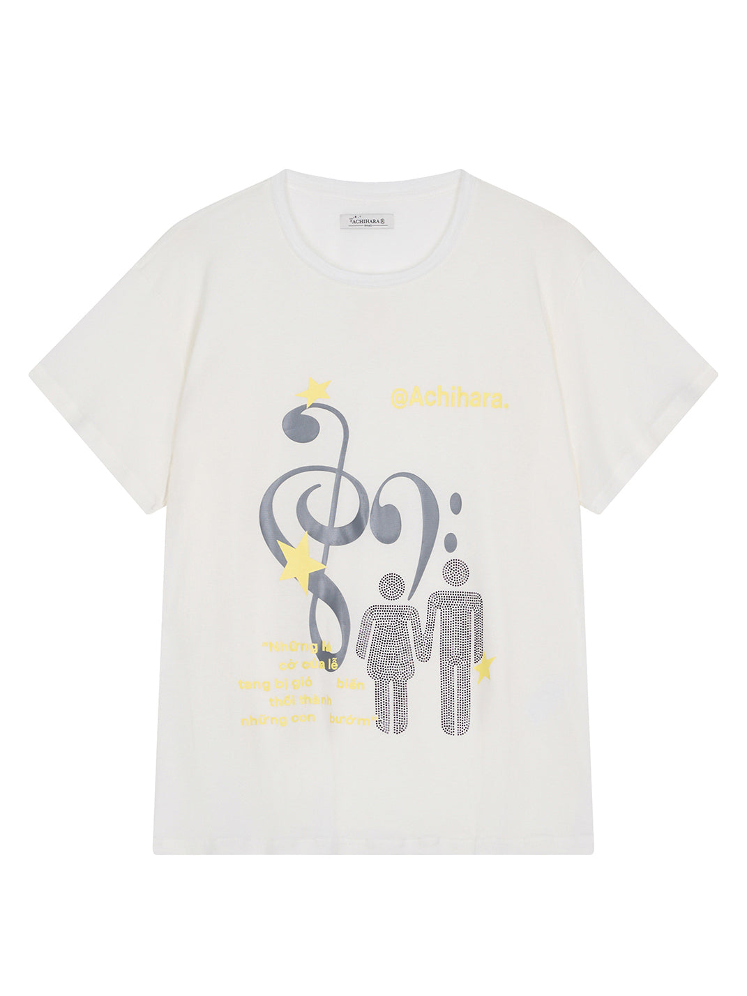 Music Note Star Graphic Tee