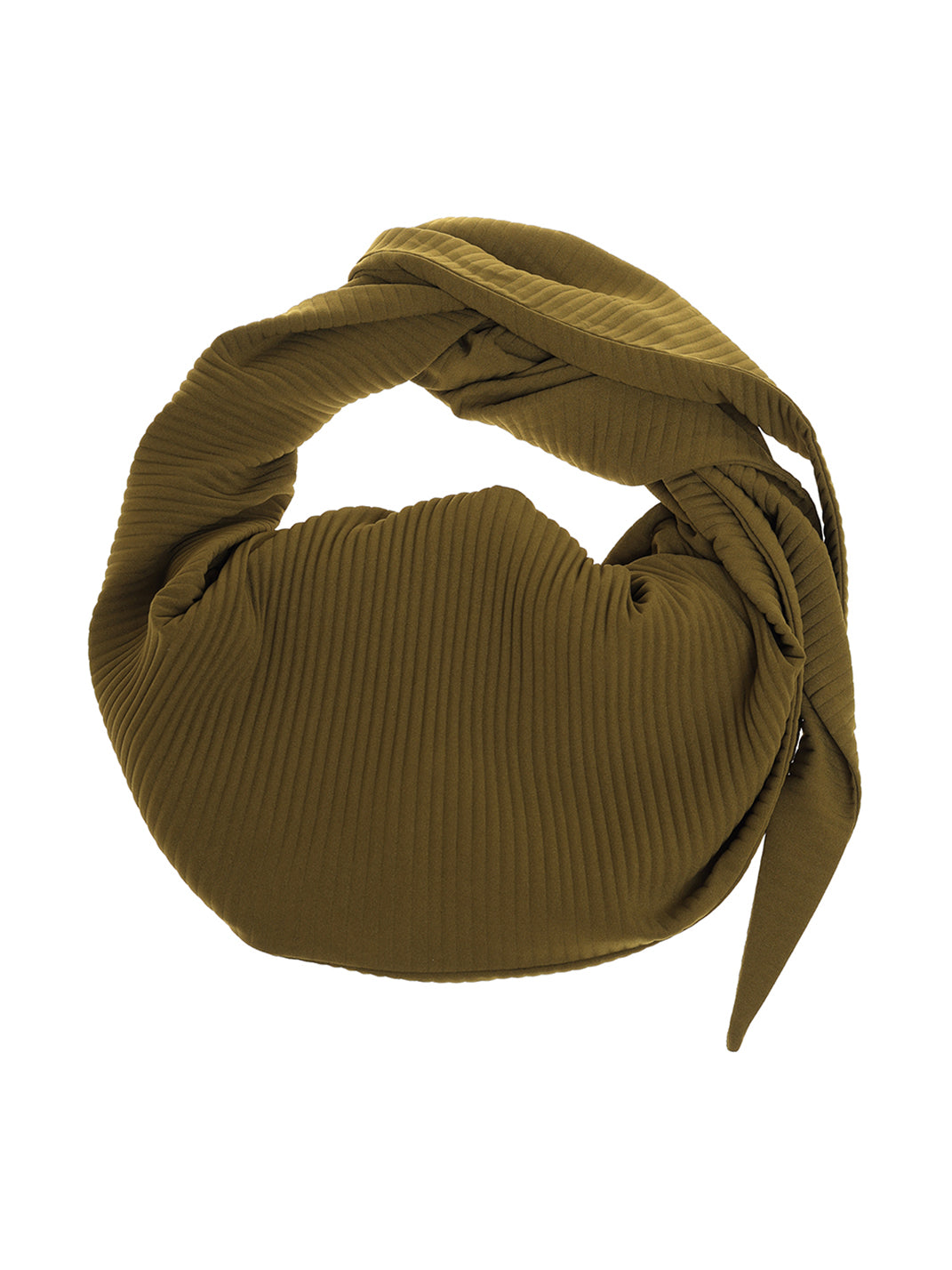 Pleated Adjustable Multi-Function Hobo Bag