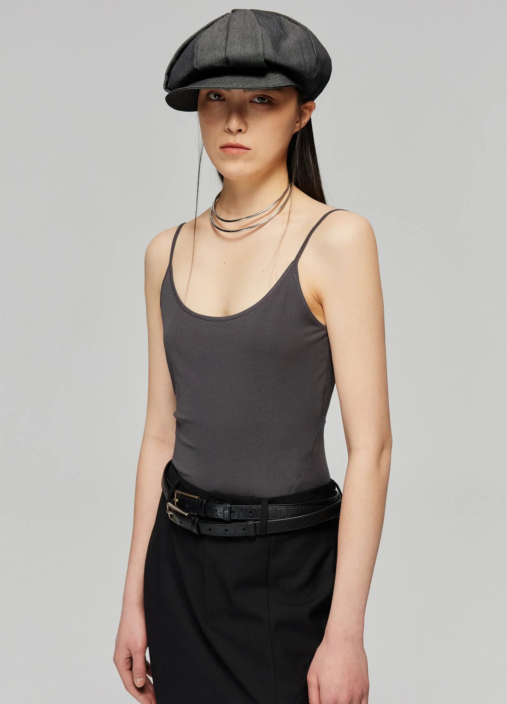 Denim Newsboy Beret
