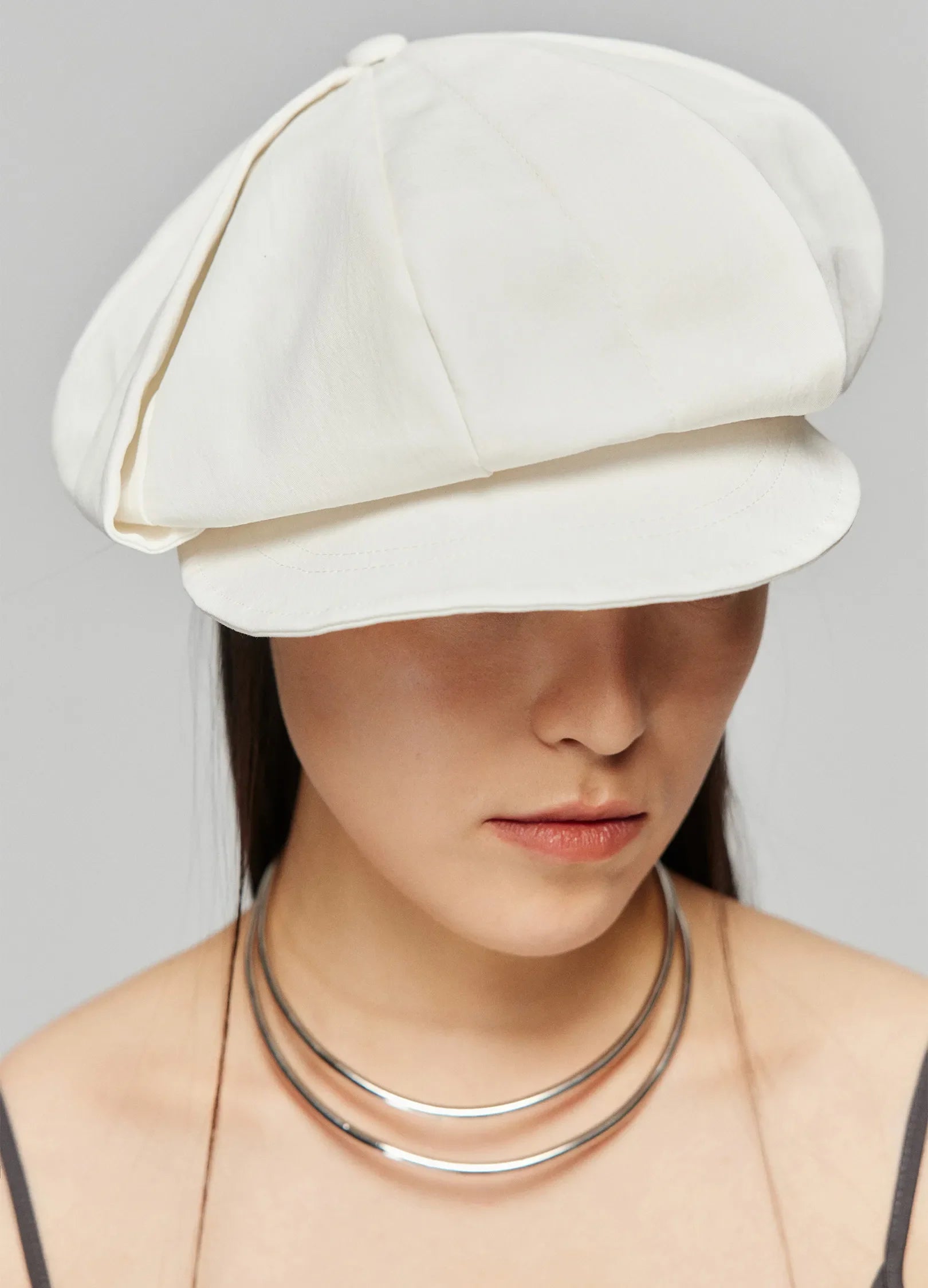 Denim Newsboy Beret