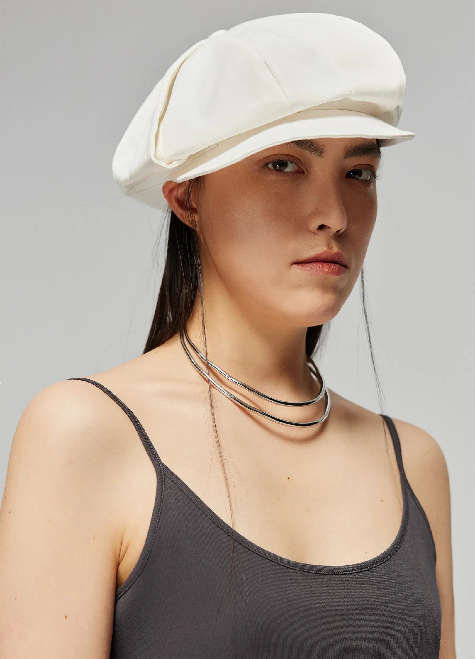 Denim Newsboy Beret