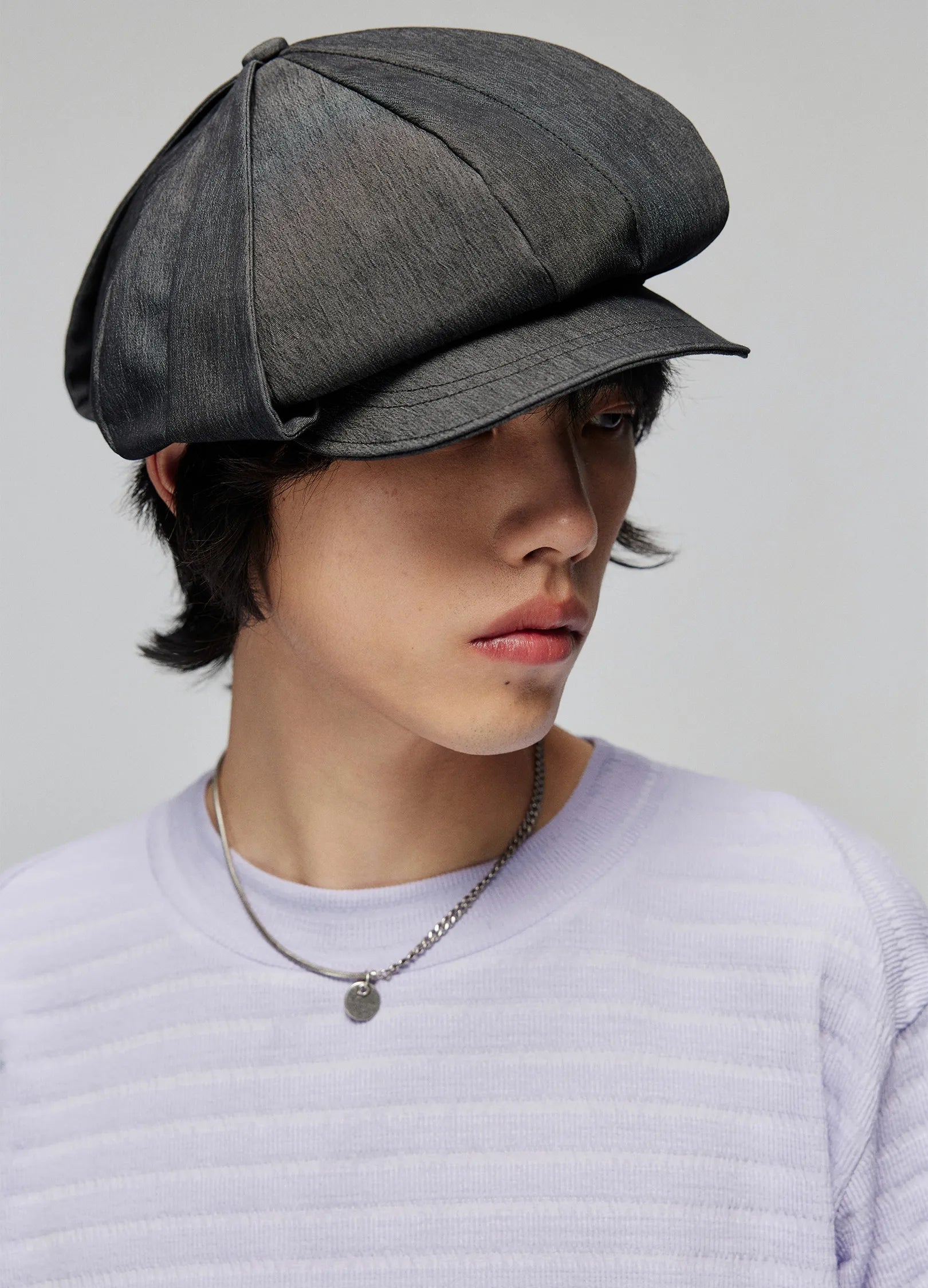 Denim Newsboy Beret
