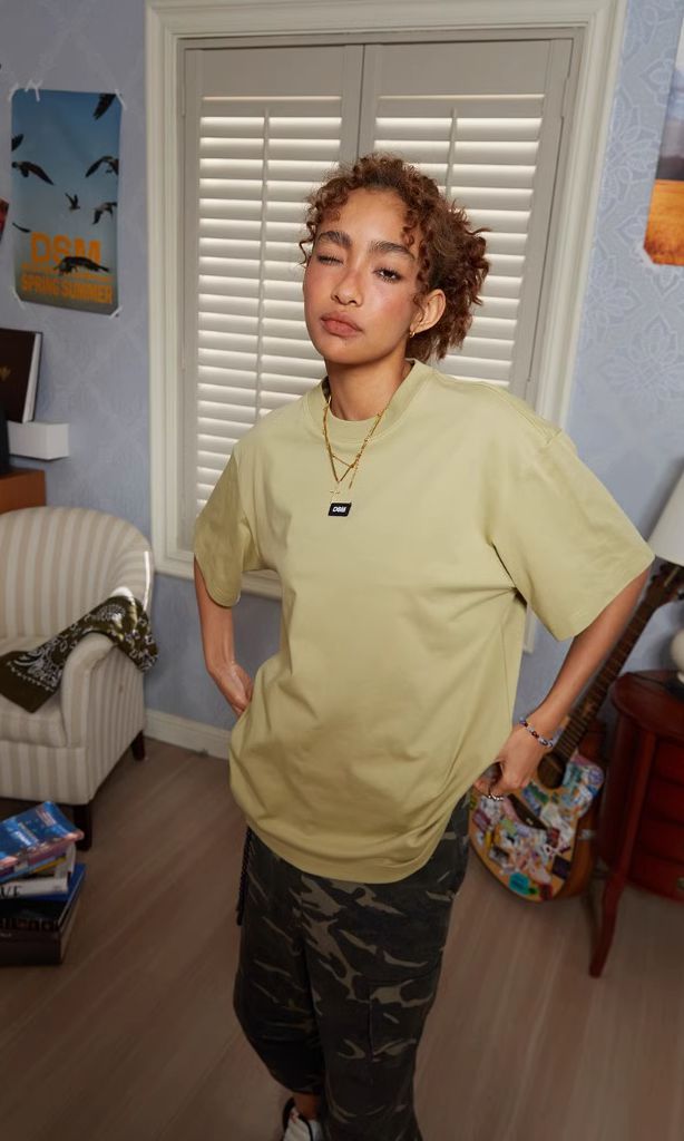 Wide Arm Comfy Fit Tee - chiclara