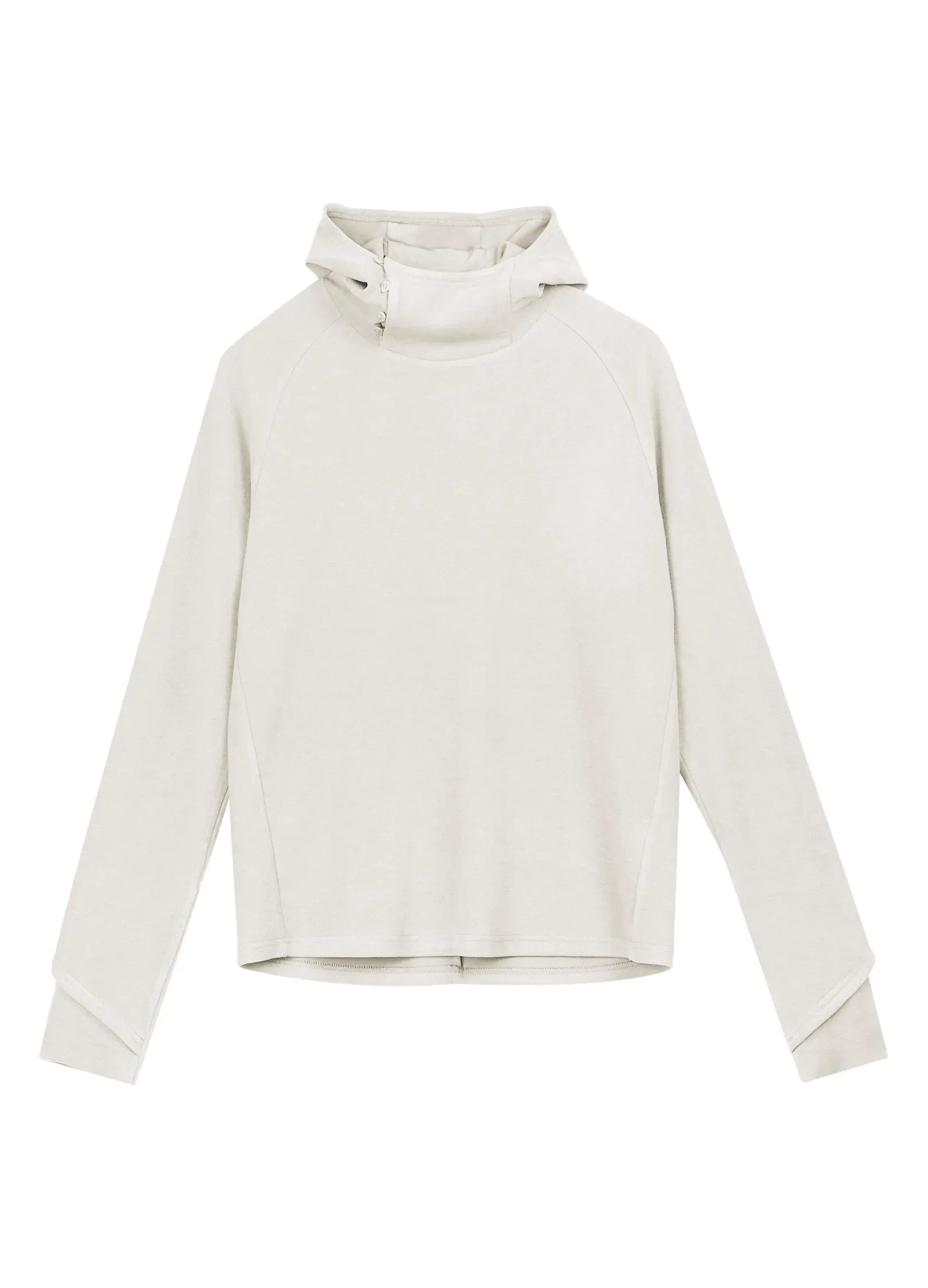 Classic Slit Collar Cotton Sweater