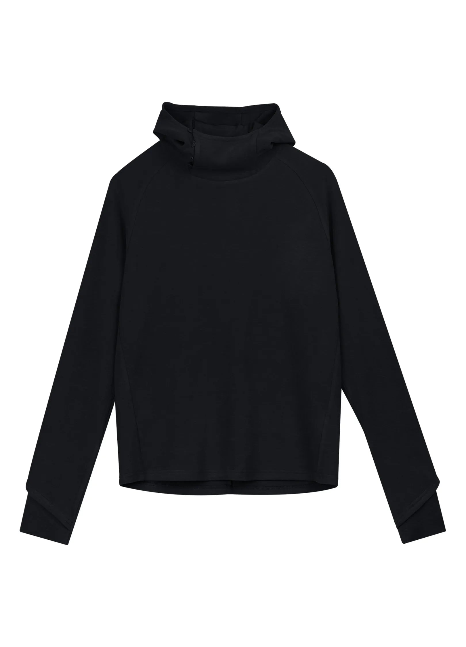 Classic Slit Collar Cotton Sweater