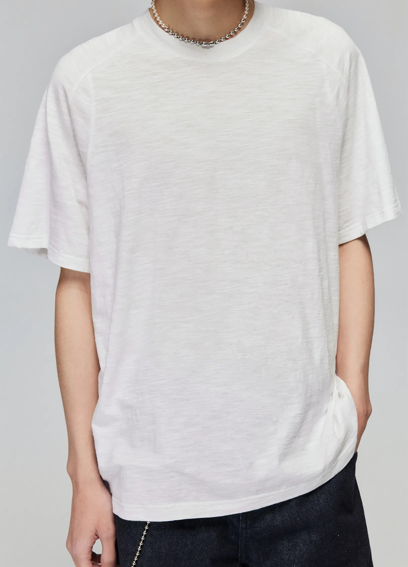 Classic Cotton Crew Neck Tee