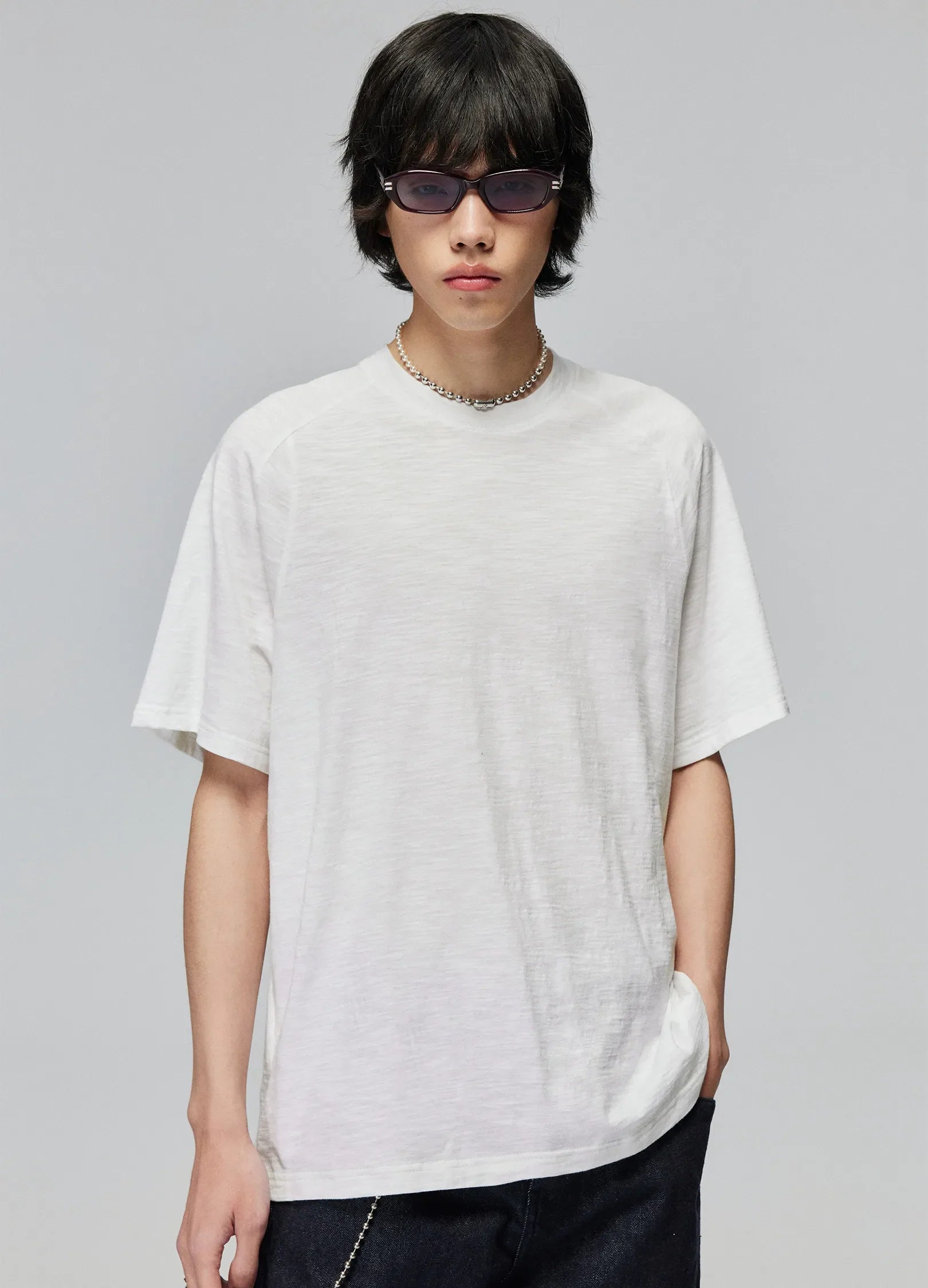 Classic Cotton Crew Neck Tee