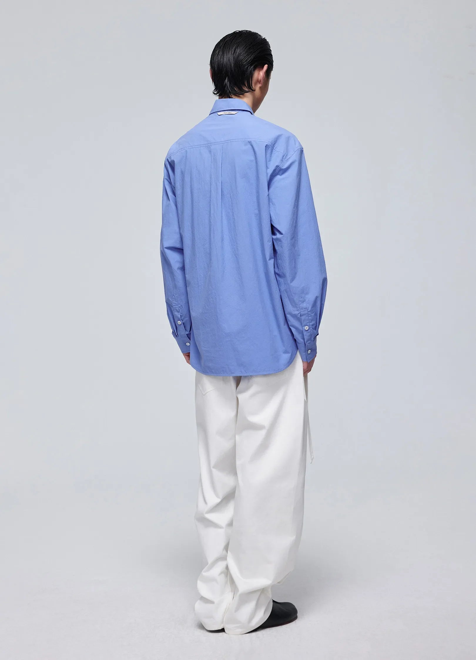Classic Side Button Oxford Shirt