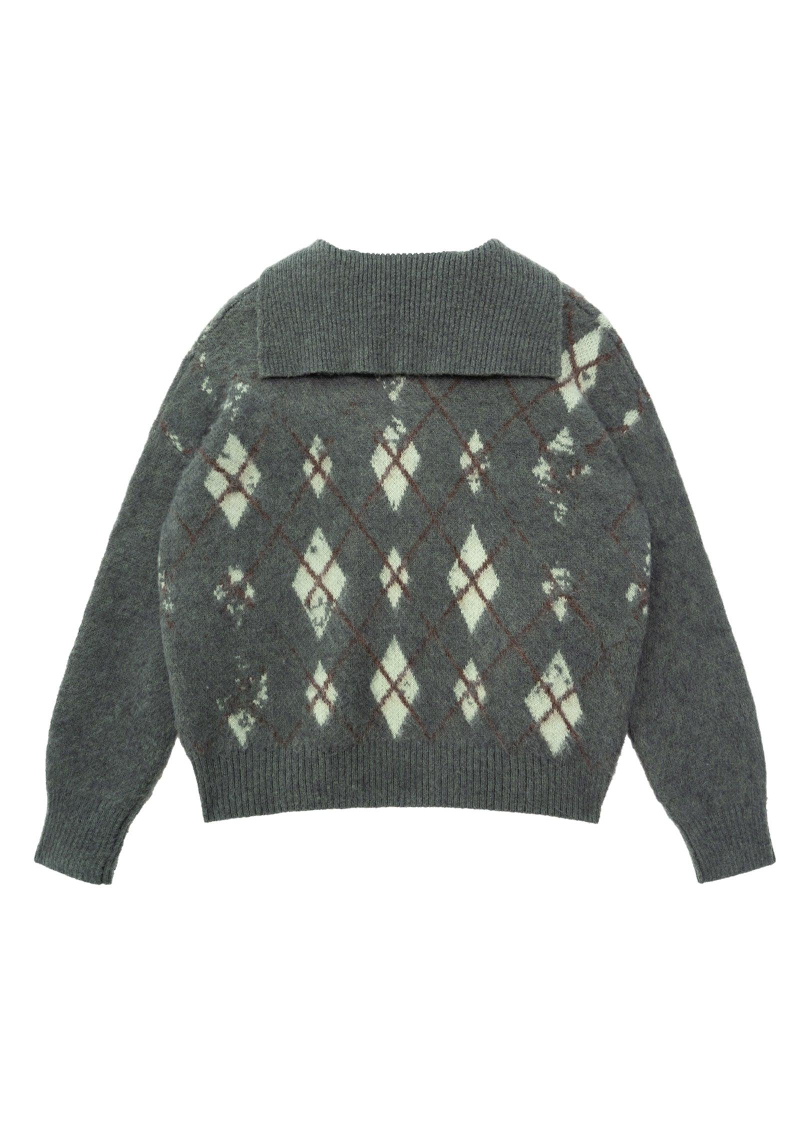 Cozy Tartan Patterned Wool Blend Hoodie - chiclara