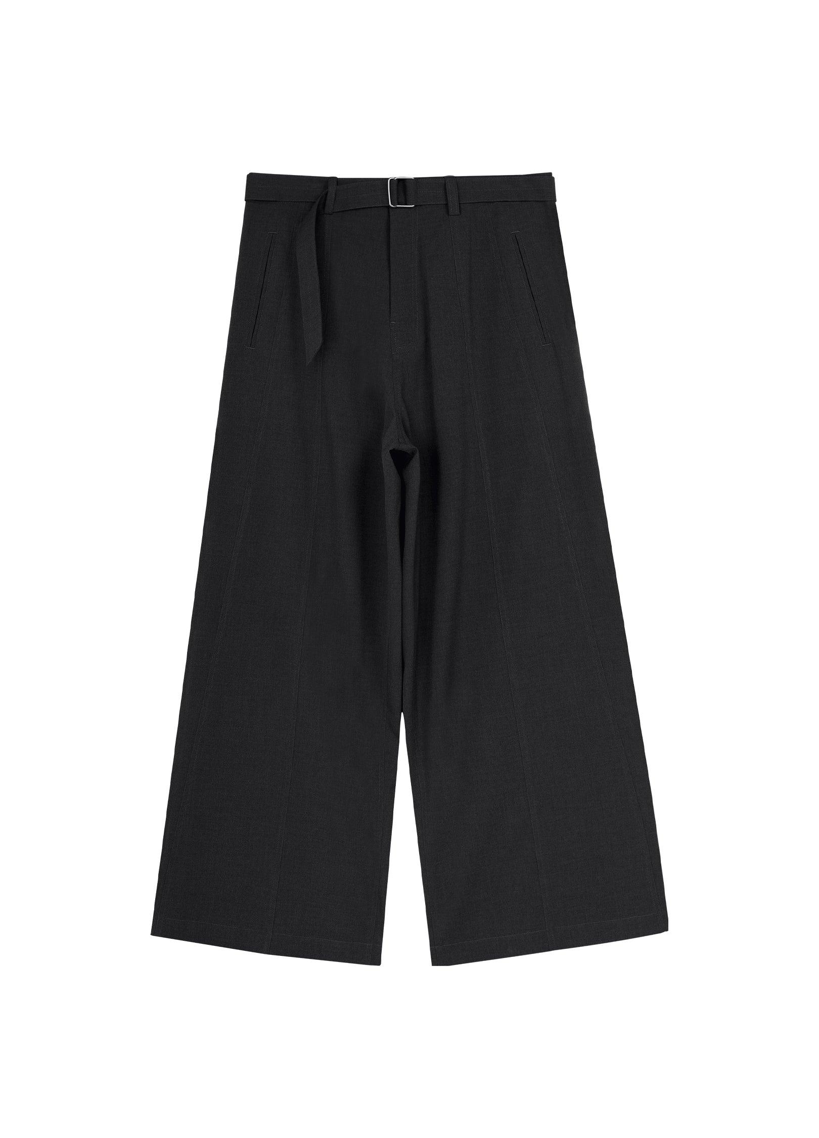 Ultra-Wide Adjustable Waist Trousers - chiclara