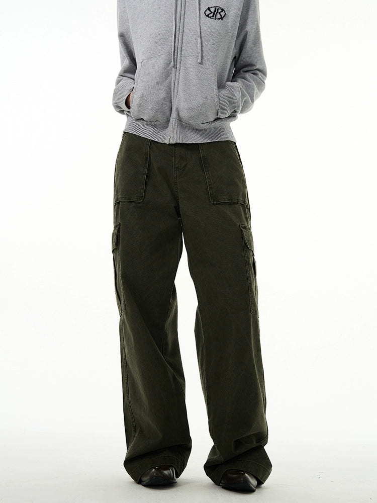 Versatile Wide Leg Workwear Pants - chiclara