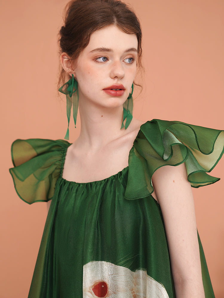 Enchanted Forest Rabbit Dress - chiclara