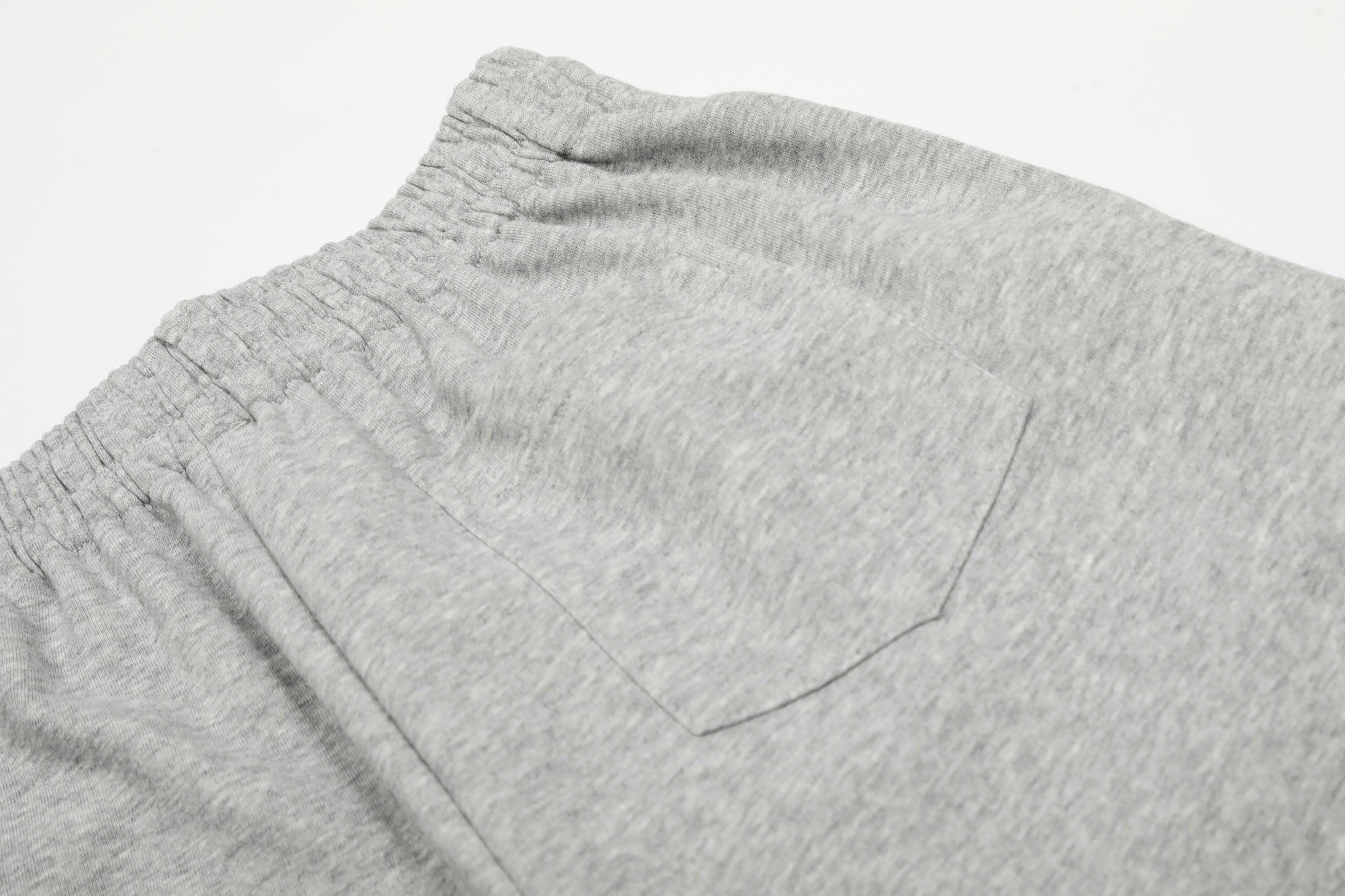 Gray Script Print Sweatpants