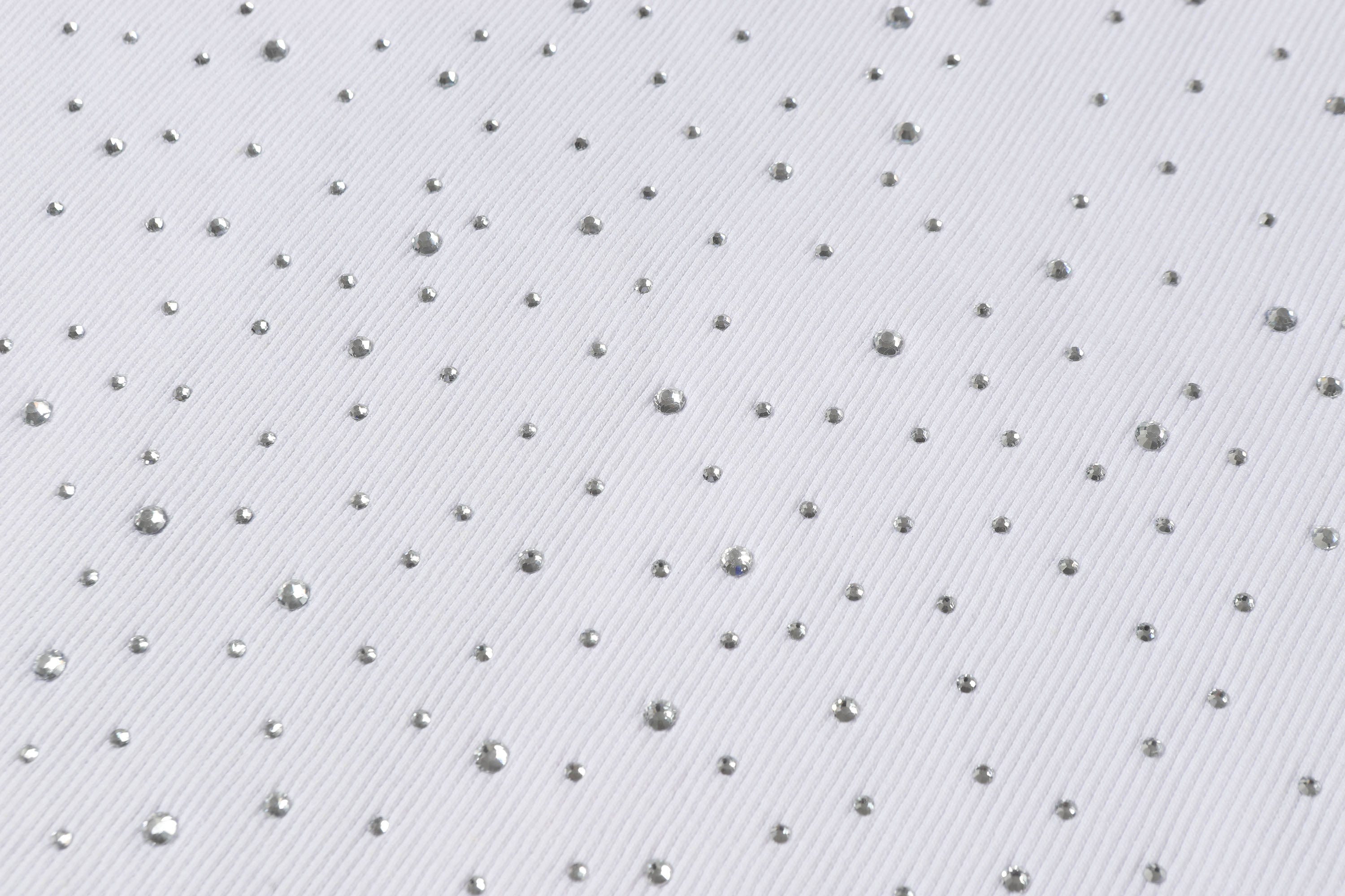 Rhinestone Embellished Ribbed Tank Top