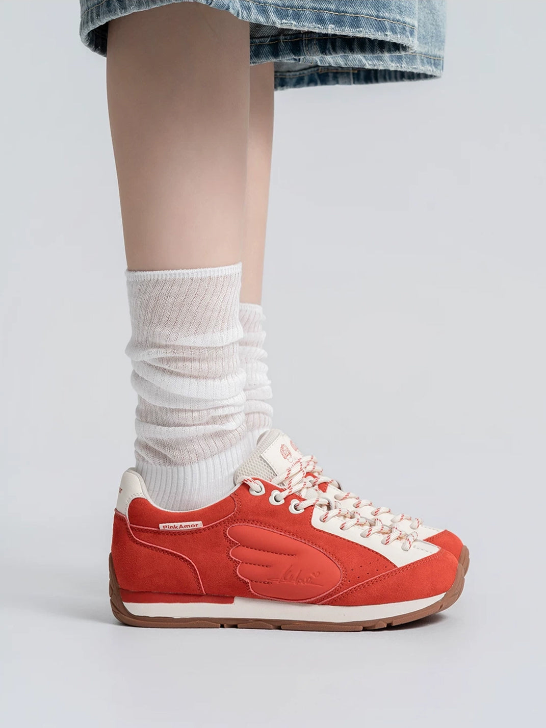 Wing-Panel Colorblock Retro Sneakers - view 2