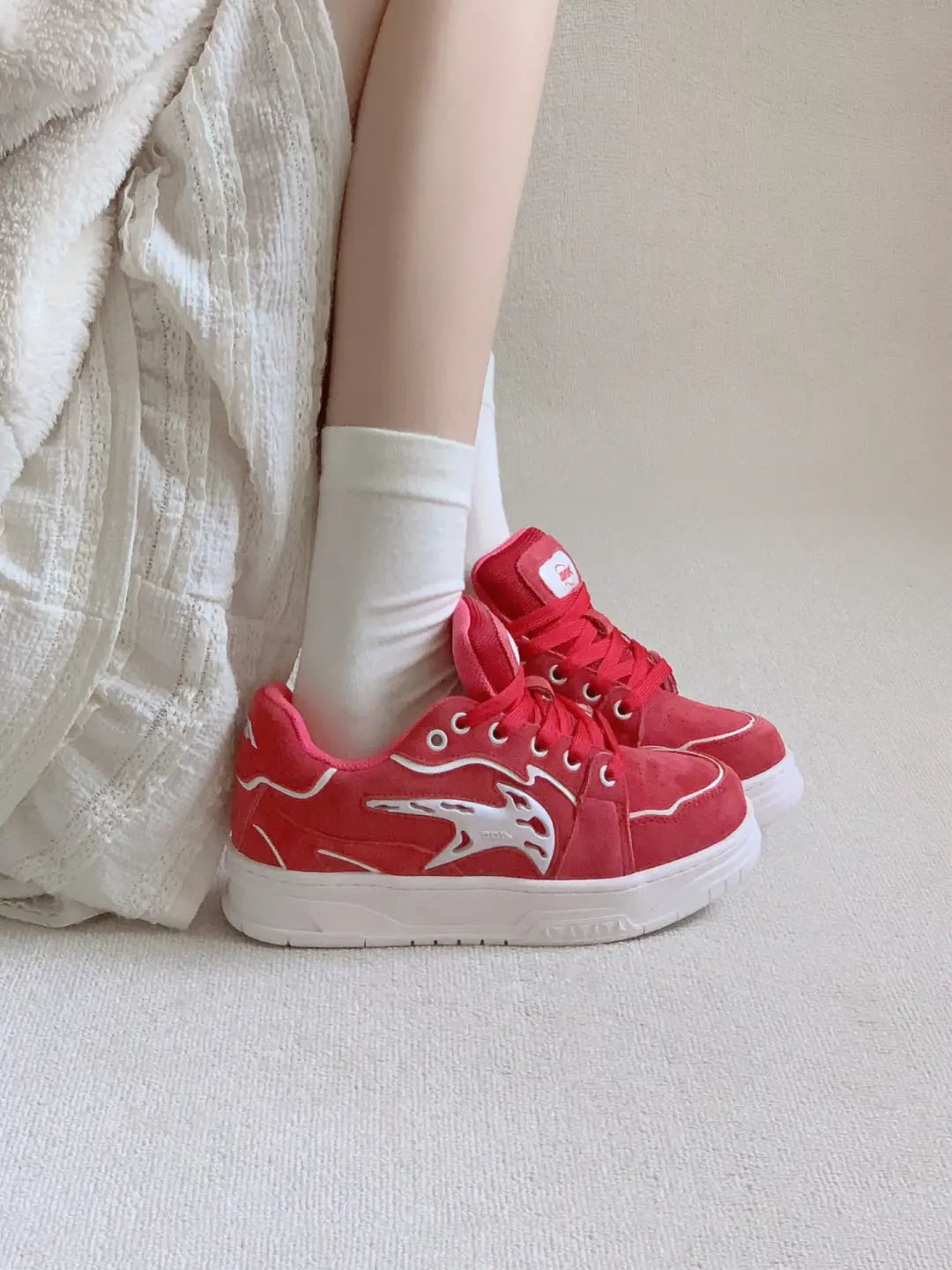 Color-Pop Low-Top Skate Sneakers - View 2