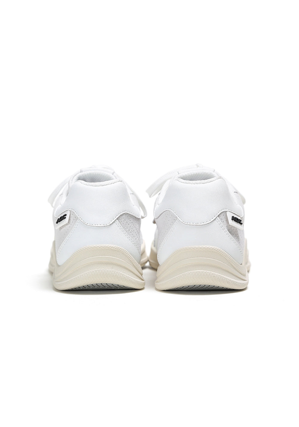 Solar-Applique Leather Court Sneakers - View 13