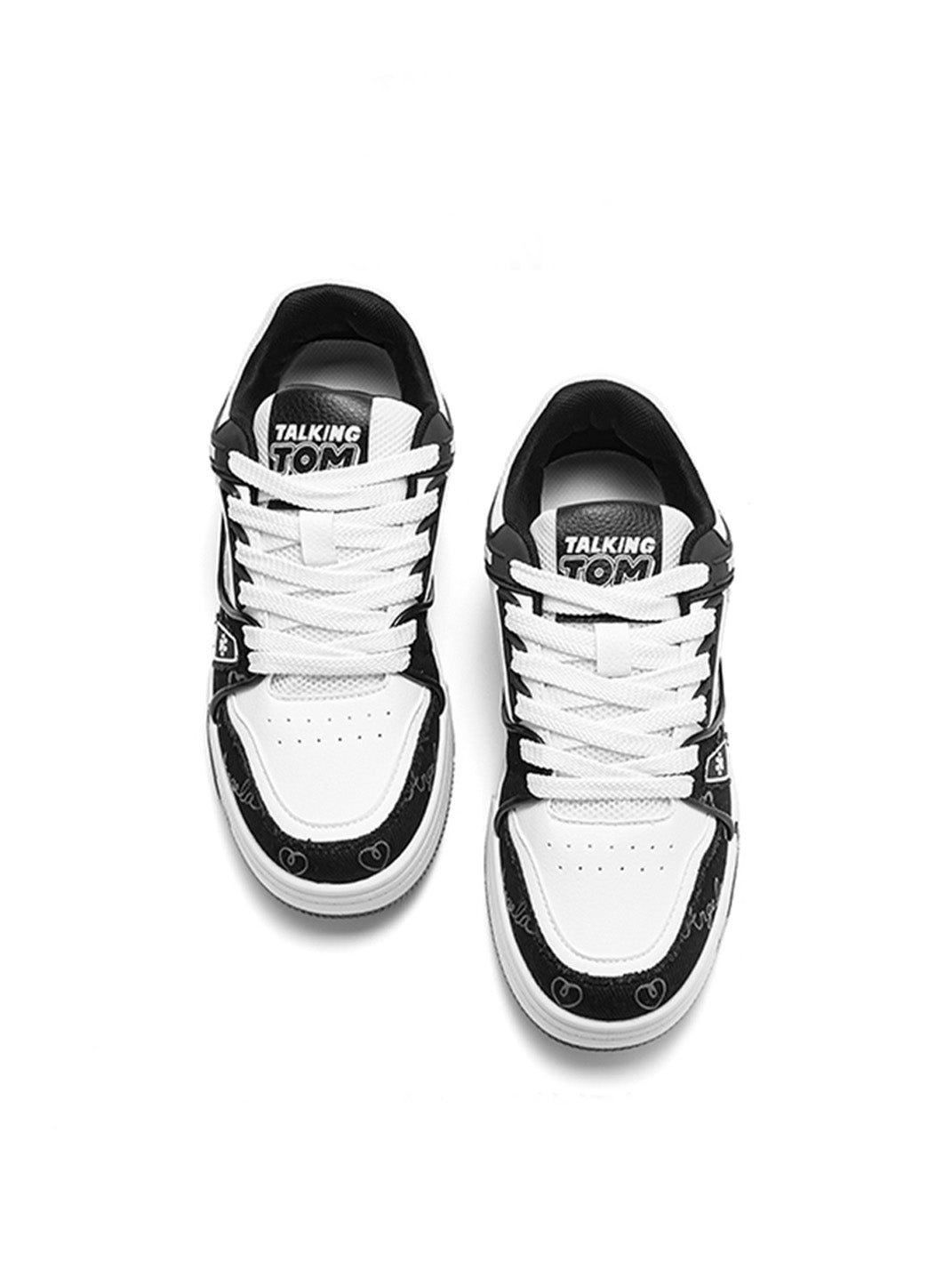 Anime Cat Graphic Low-Top Sneakers - View 6