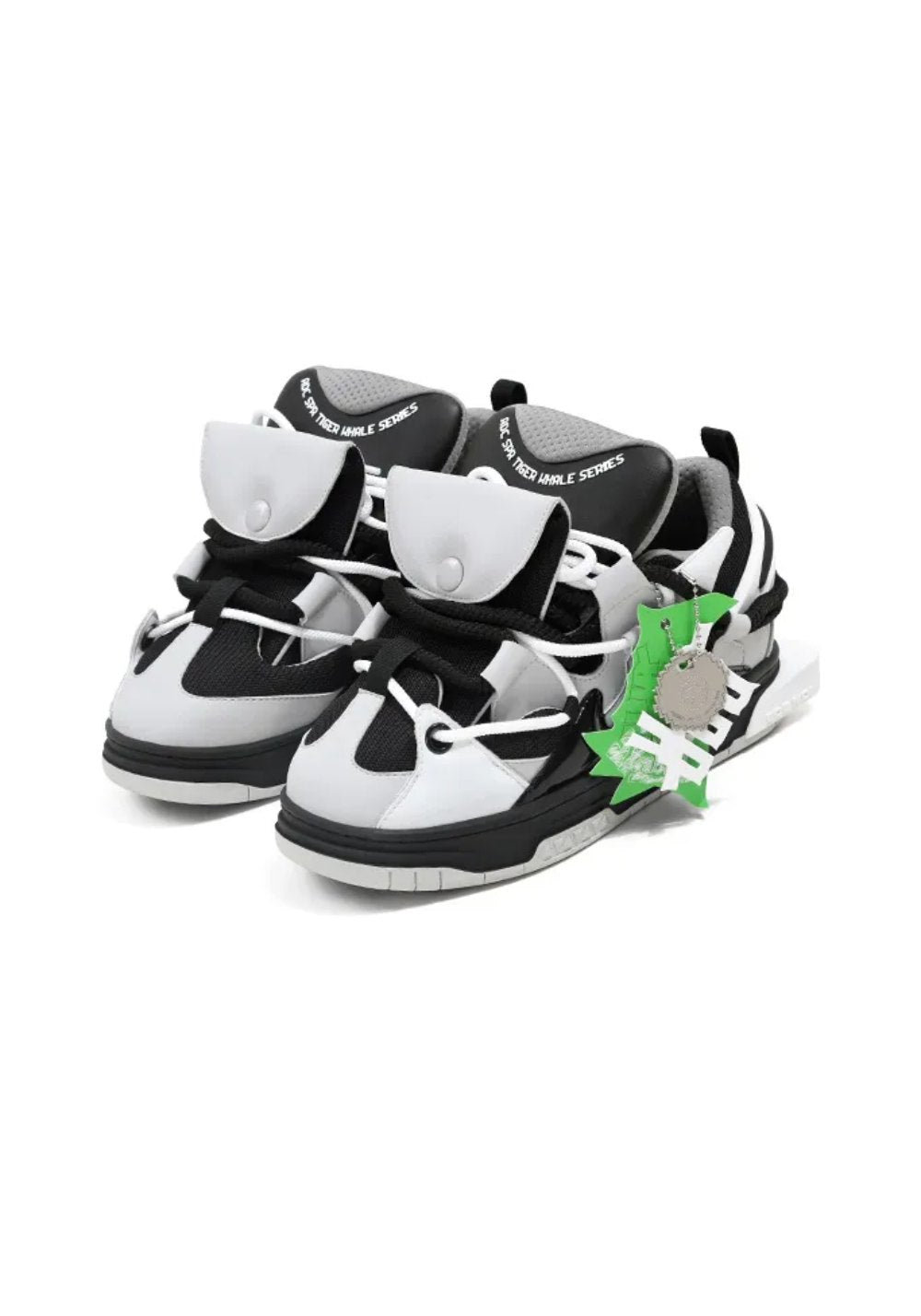 Black Whale Chunky Sneakers