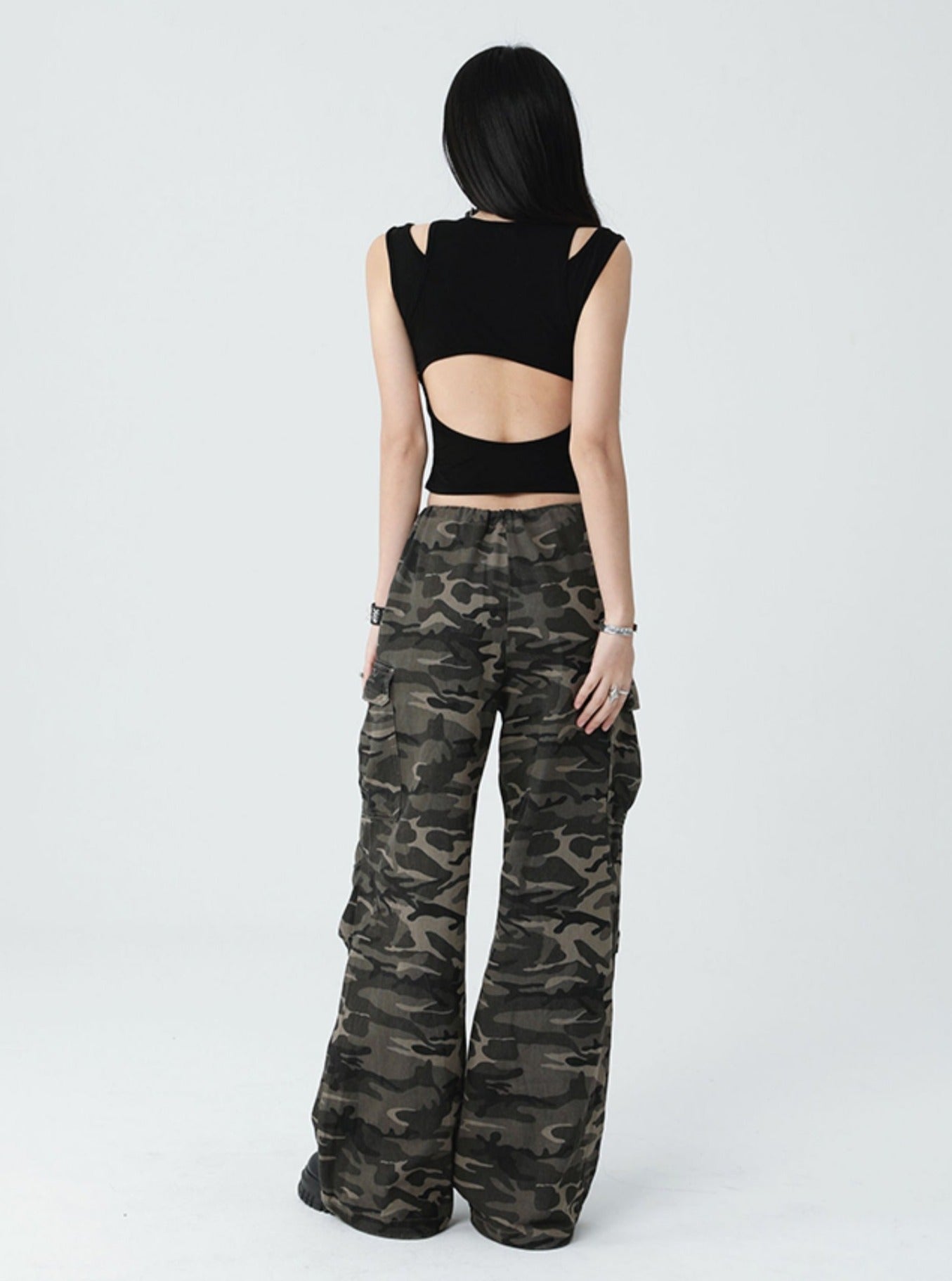 American Sweet And Spicy Suspender Vest Top - chiclara