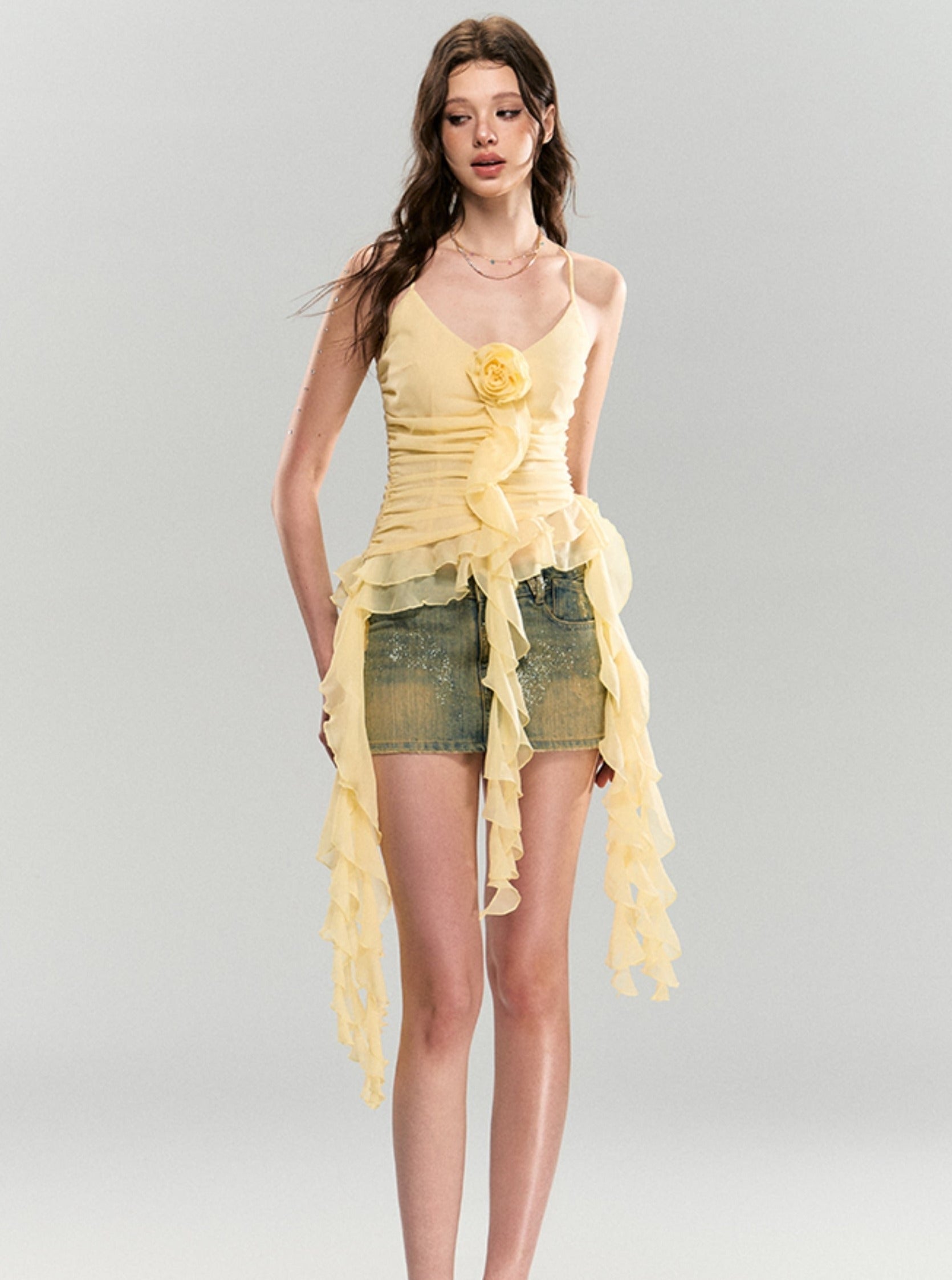 Delannes Denim -Minirock